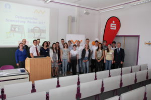 TeilnehmerInnen des Ostbayerischen ScienceCamp 2017